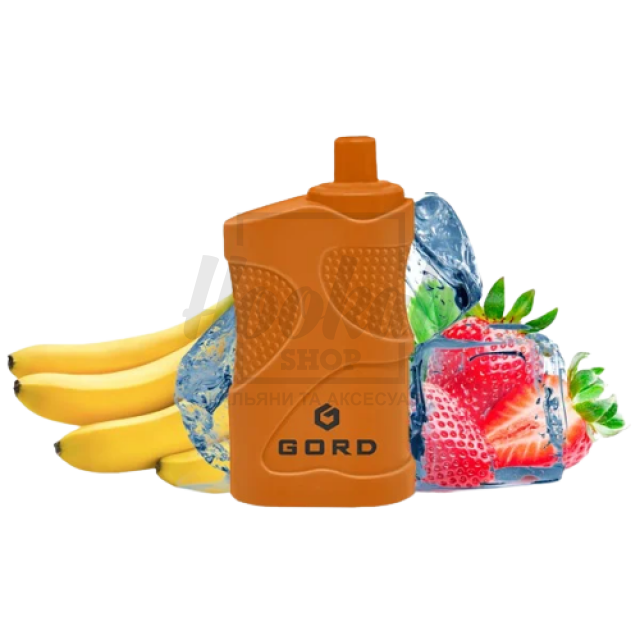 Электронная сигарета Gord G-05 4000 Strawberry Banana Ice (Клубника Банан Лёд)