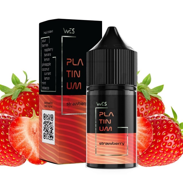 Рідина Набір WES Platinum Strawberry (Полуниця) 30мл 5%