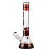 Бонг стеклянный Grace Glass Striped Series Red