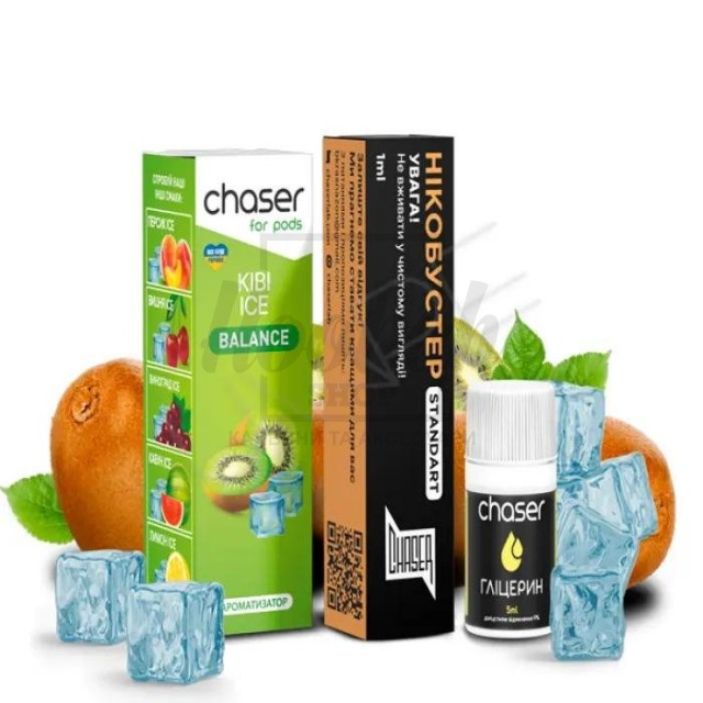 Жидкость Набор Chaser Киви Лёд 10мл 5%