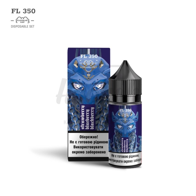 Жидкость Набор Flavorlab FL350 Blueberry Menthol (Черника Ментол) 30мл 5%
