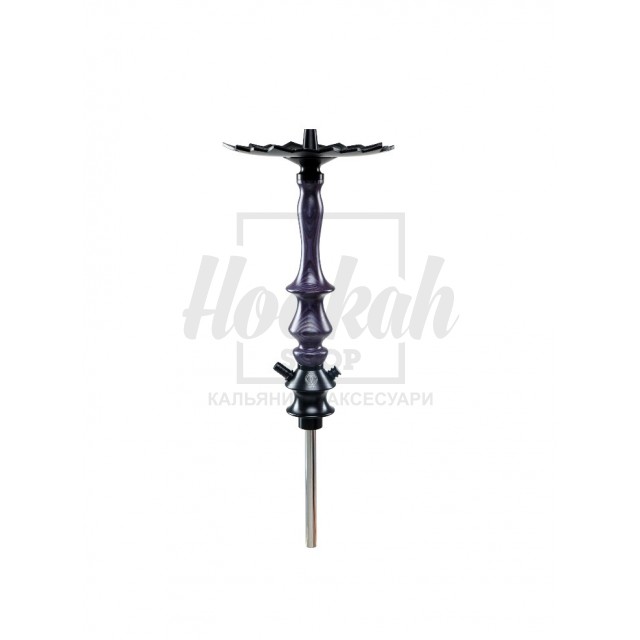 Шахта для кальяну Karma 3.2 Purple фіолетова + блюдце
