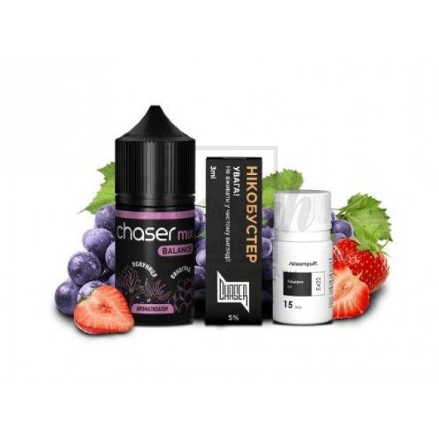 Жидкость Набор Chaser Клубника Виноград 30мл 5%