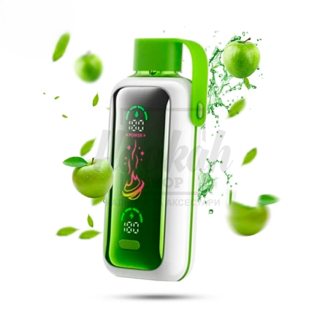 Электронная сигарета Vozol Star 20000 Double Apple Ice (Двойное Яблоко Лёд)