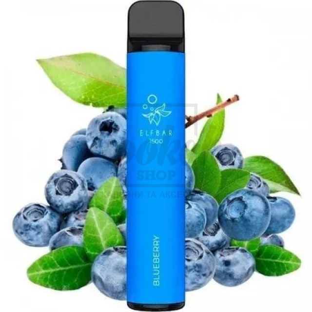 Электронная сигарета Elf Bar 1500 Ultra Blueberry (Черника)