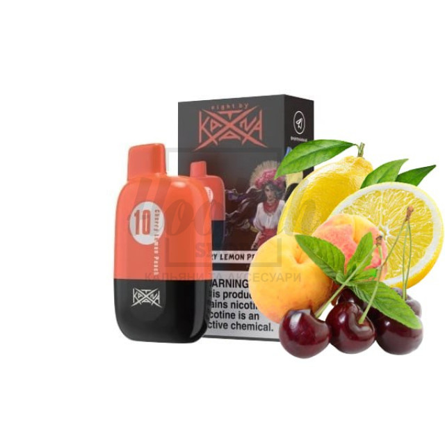 Электронная сигарета Katana 5000 Cherry Lemon Peach (Вишня Лимон Персик)