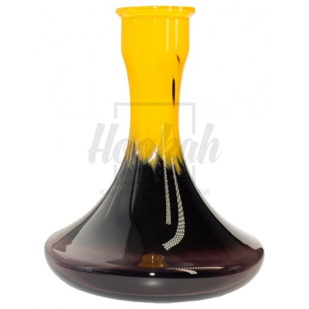 Колба Sky Hookah Craft Чорно-жовта