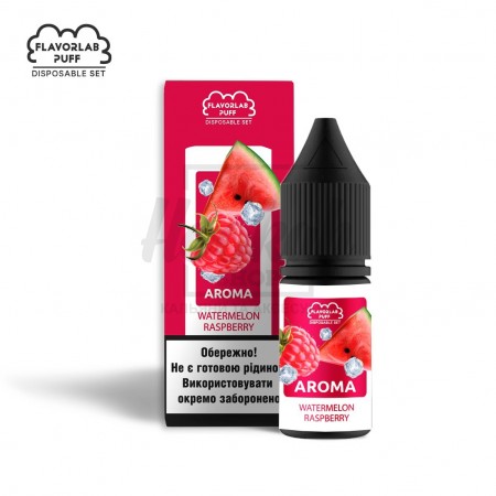 Жидкость Набор Flavorlab Puff Watermelon Raspberry (Арбуз Малина) 10мл 5%