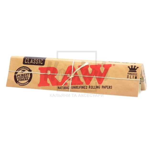 Бумага для самокруток RAW Classic King Size