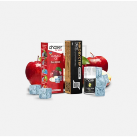 Жидкость Набор Chaser Яблоко Лёд 10мл 5%