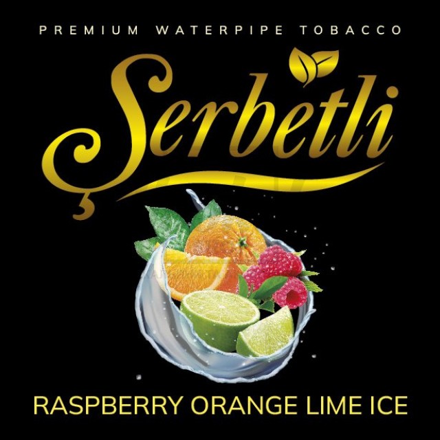 Табак Serbetli Raspberry Orange Lime Ice (Малина Апельсин Лайм Лед) 500 гр