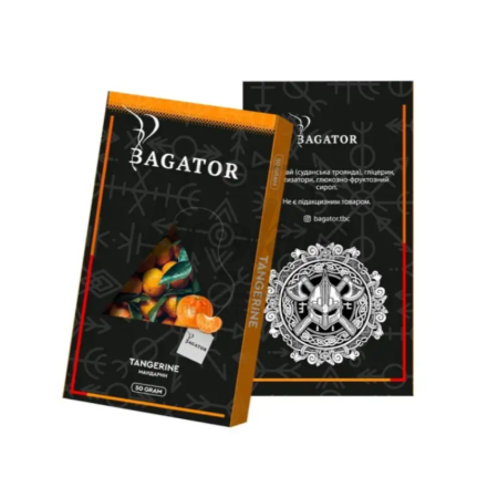 Безтютюнова суміш Bagator Tangerine (Мандарин) 50гр