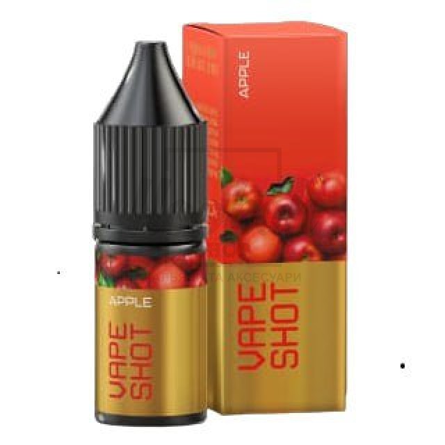 Жидкость Vape Shot Apple (Кисло-Сладкое Яблоко) 10мл 6,5%