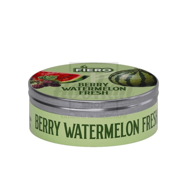 Табак Fiero Berry Watermelon Fresh (Арбуз Ягоды Лёд) 100 гр
