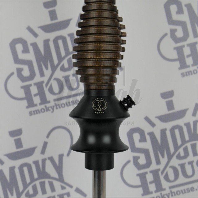 Шахта Karma 3.0 Brown коричневая + блюдце