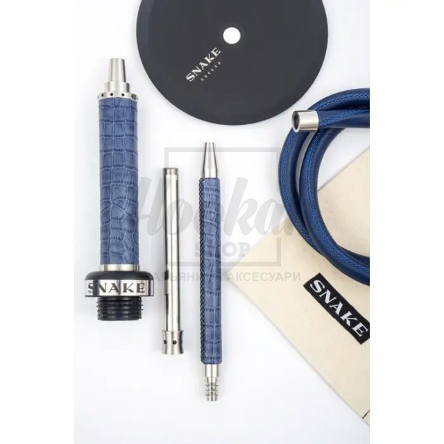 Шахта Snake Hookah Wild Blue Crocodile