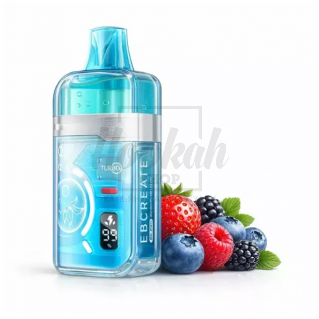 Електронна сигарета Elf Bar Ebcreate BC PRO 40000 Aurora Berries (Ягідний Мікс)