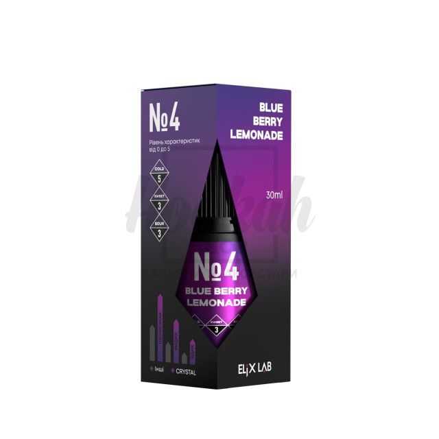 Жидкость Elix Crystal Blue Berry Lemonade (Черника Лимонад) 30мл 5%