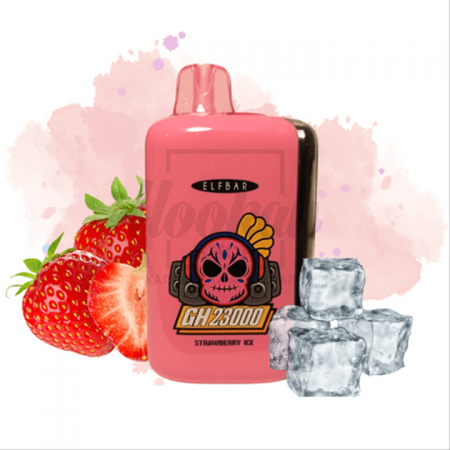 Електронна сигарета Elf Bar GH23000 Strawberry Ice (Полуниця Лід)