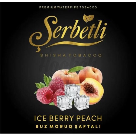 Табак Serbetli Ice Peach Berry (Лед Ягоды Персик) 500 грамм