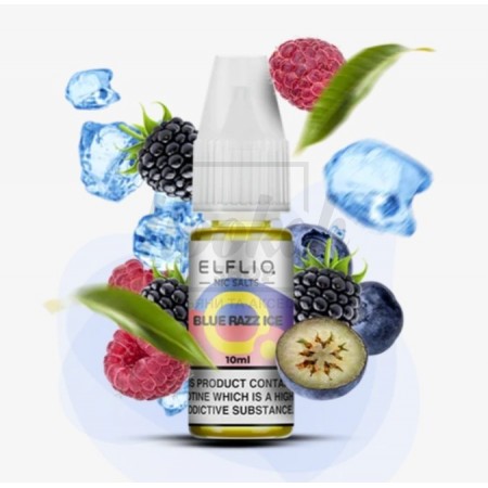 Жидкость Elf Liq Blue Razz Ice (Голубая Малина Лед) 10мл 5%