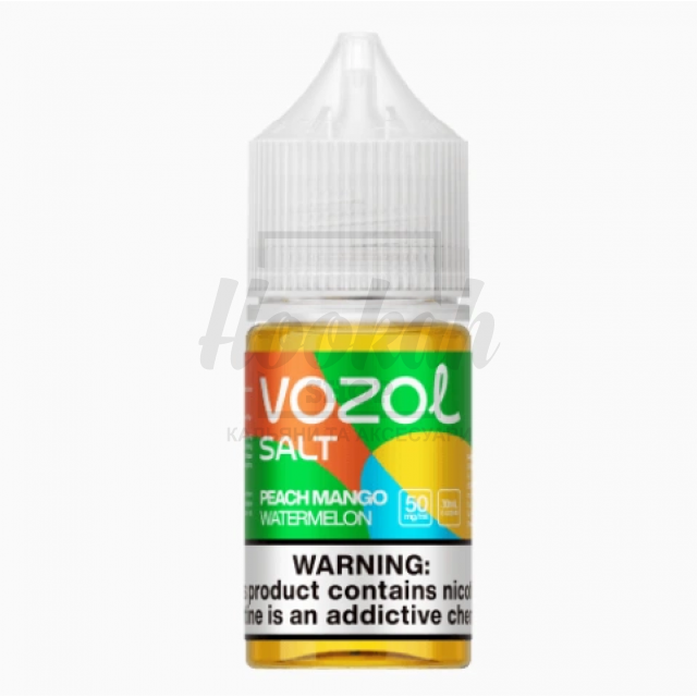 Жидкость Vozol Peach Mango Watermelon (Персик Манго Арбуз) 30мл 5%
