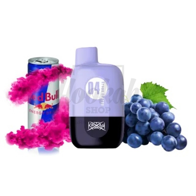 Электронная сигарета Katana 5000 Grape Energy (Виноградный Энергетик)
