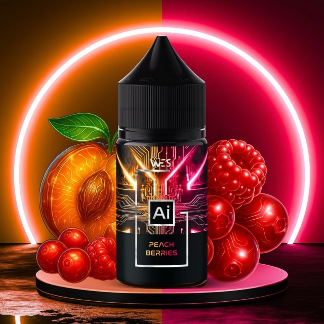 Жидкость Набор WES AI Peach Berries (Персик Ягоды) 30мл 5%