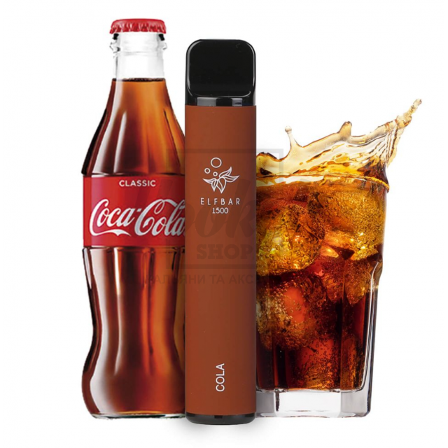 Електронна сигарета Elf Bar 1500 Cola (Кола)