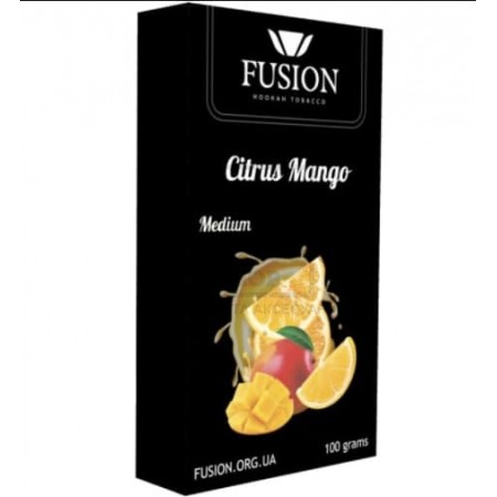 Табак Fusion Medium Citrus Mango (Цитрус Манго) 100 гр