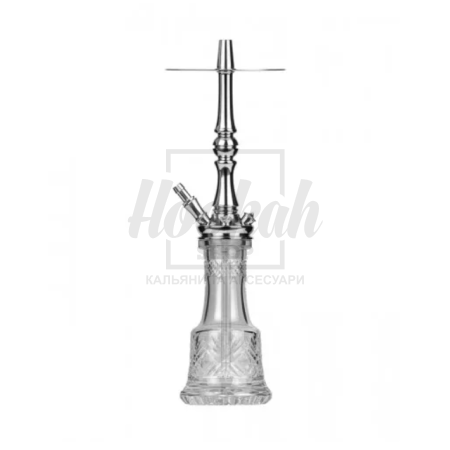 Кальян Moze Tradi Silver M with bowl cut mini with mouthpiece