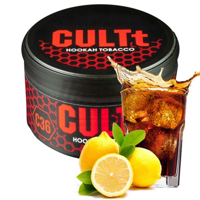 Тютюн CULT C36 Cola Lemon (Кола Лимон) 100 г