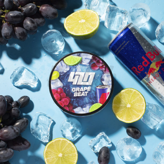 Табак 4:20 Frost Line Grape Beat (Энергетик Виноград Лайм) 100 гр