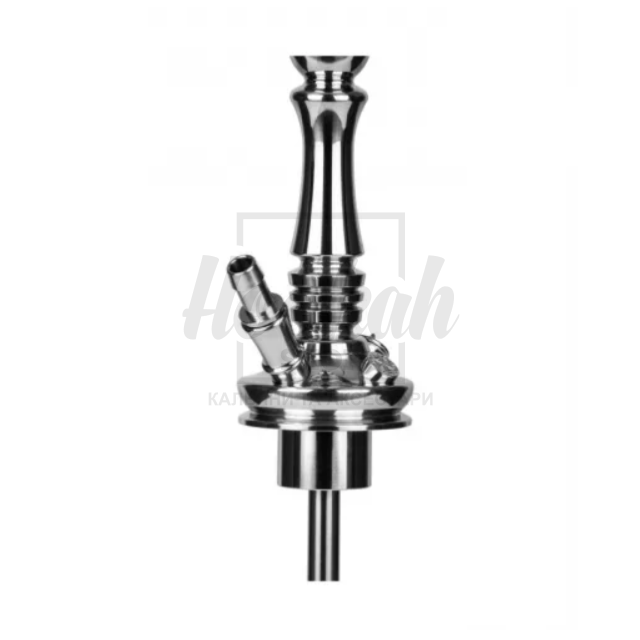 Кальян Moze Tradi Silver L with bowl cut large with mouthpiece