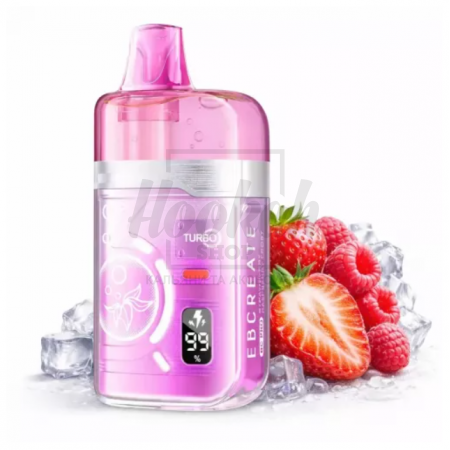 Електронна сигарета Elf Bar Ebcreate BC PRO 40000 Strawberry Raspberry Frost (Полуниця Малина Лід)