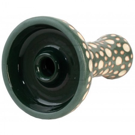 Чаша Etna Phunnel Dot Glaze Dark Green