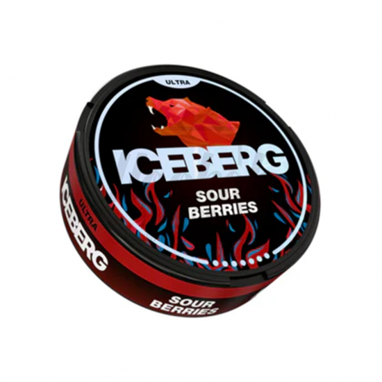 Снюс Iceberg Ultra Sour Berries 70mg (Кислі Ягоди)