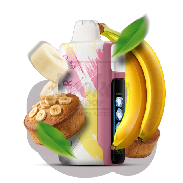 Електронна сигарета Elf Bar Ice King 30000 Banana Cake (Банановий Торт)