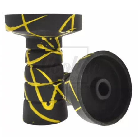 Чаша Gusto Bowls Harmony Black-Yellow