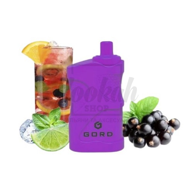Электронная сигарета Gord G-05 4000 Blackcurrant Lemonade (Смородиновый Лимонад)