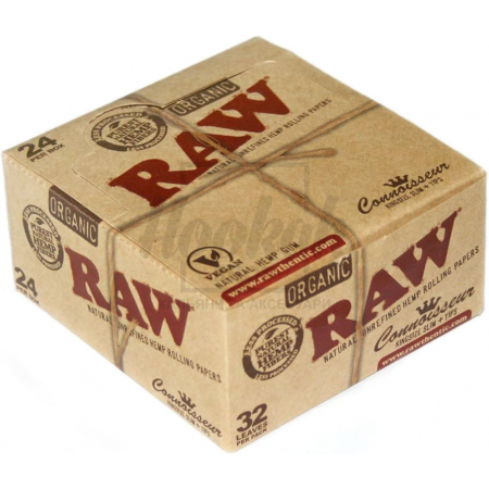 Папір для самокруток RAW Organic Connoisseur King Size Hemp