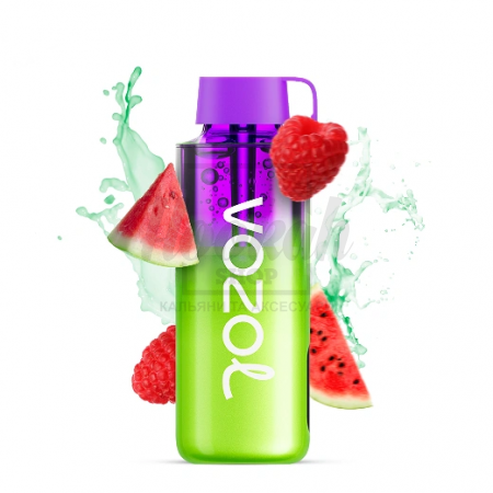 Электронная сигарета Vozol NEON 10 000 Raspberry Watermelon (Малина Арбуз)