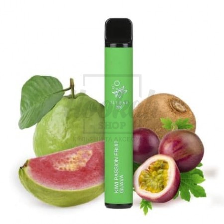 Електронна сигарета Elf Bar 1500 Kiwi Passion Fruit Guava (Ківі Маракуя Гуава)
