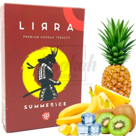 Табак Lirra Summer Spice (Тропический Фруктовый Микс Лёд Специи) 50гр