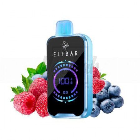 Электронная сигарета Elf Bar RAYA D2 20000 Blueberry Raspberry (Черника Малина)