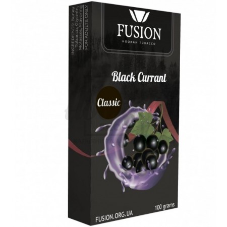 Табак Fusion Classic Blackcurrant (Черная Смородина) 100 гр