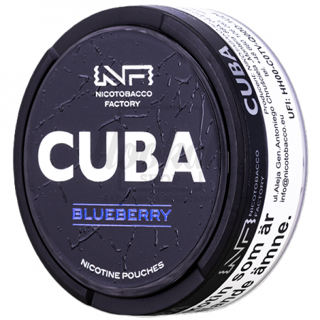 Снюс Cuba Black Blueberry 43 mg/pouch 66 mg/g (Черника)