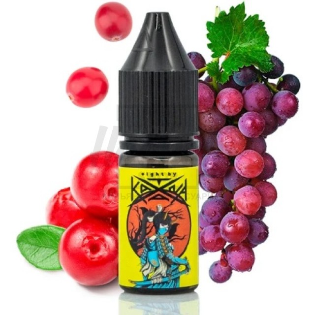 Жидкость Eight by Katana 5% 10мл Cranberry Grape (клюква виноград)