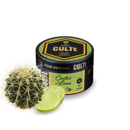 Тютюн Cult Strong Ds03 Cactus Lime (Кактус Лайм) 100 гр