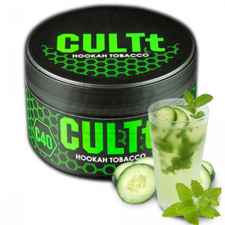 Табак CULT C40 Cucumber Lemonade (Огуречный Лимонад) 100 гр